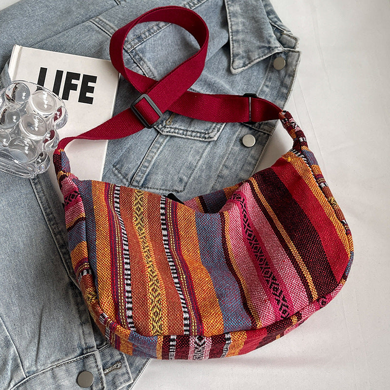 Ethnic Style Crossbody Bag - fairypeony