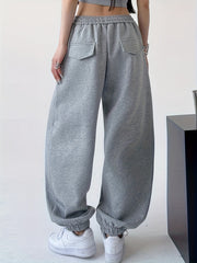 Womens High Waist Jogger Pants