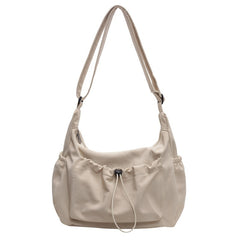 Vintage Drawstring Crossbody Bag