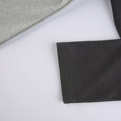 Ribbed Raglan Sleeve Tee - fairypeony