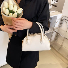 Pretty in Pink Leather Handbag - fairypeony