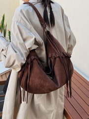 Womens Suede Bag - fairypeony