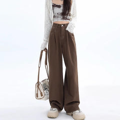 Vintage High Waist Straight Baggy Jeans