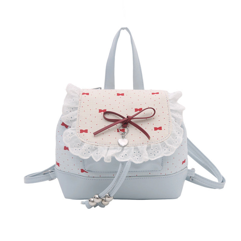 Bowknot Travel Backpack for Women - fairypeony