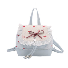 Bowknot Travel Backpack for Women - fairypeony