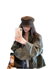 Retro Denim Jacket for Women