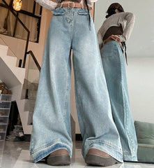 Vintage High Waist Wide Leg Jeans