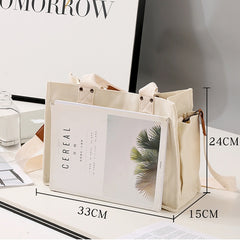 Student Large Canvas Shoulder Bag