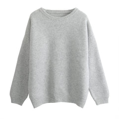 Womens Korean Style Knitted Sweater