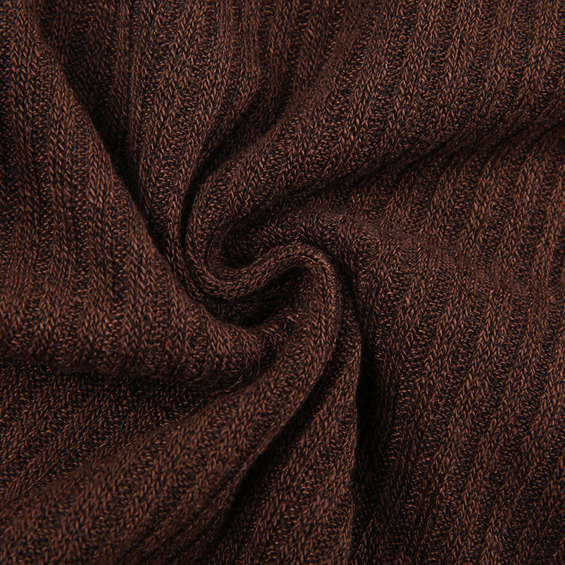 Lace Paneled Button Long Sleeve Knit Top - fairypeony