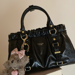 Vintage Aesthetic Pu Leather Crossbody Bag - fairypeony