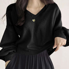 Korean Style Loose Knit Sweater