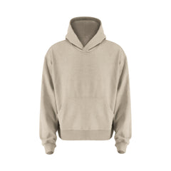 Heavyweight Cotton Hooded Sweatshirt Loose Fit Pullover