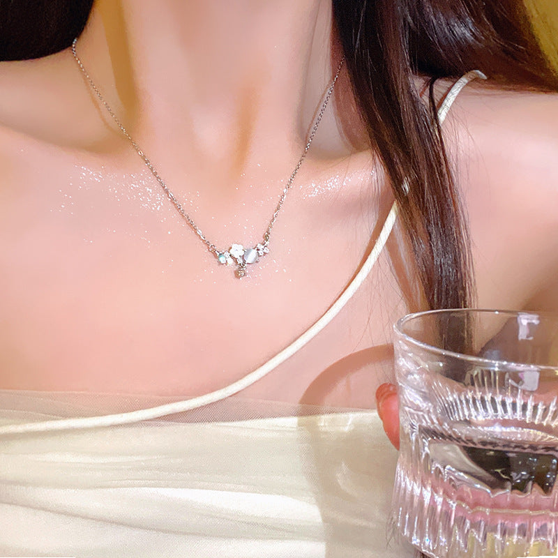 Aesthetic Titanium Steel Necklace - fairypeony