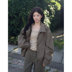 Short Trench Coat for Women