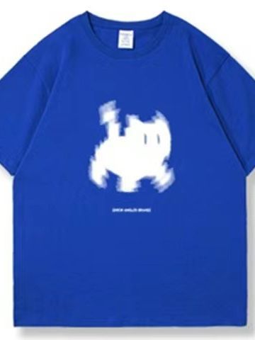 Aesthetic Black Cat Print Oversized T-shirt - fairypeony