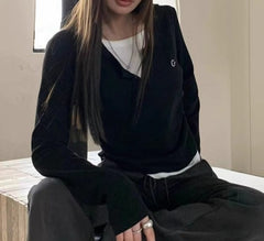 Vintage Patchwork Long Sleeve Tee