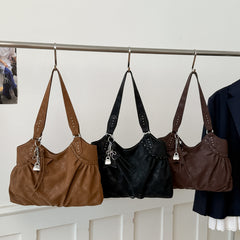 Retro Large Capacity Crossbody Tote Bag