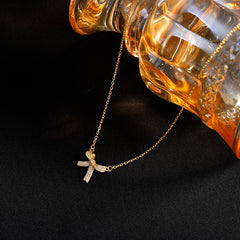 Aesthetic Bow Necklace