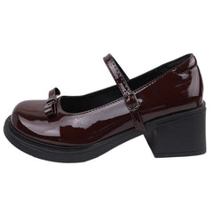 French Retro Mary Jane Shoes - fairypeony
