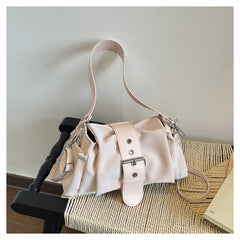 Versatile PU Leather Large Underarm Shoulder Bag for Women