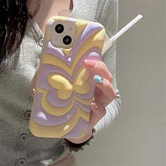 Summer Cream Butterfly Phone Case - fairypeony