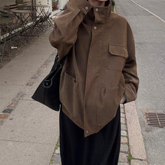 Women's retro collar jacket with ultra-thin butterfly sleeves