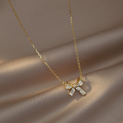 Aesthetic Bow Necklace