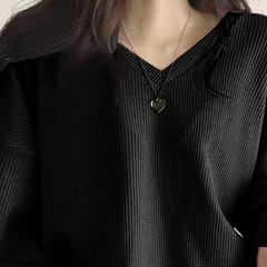 Korean Style Loose Knit Sweater