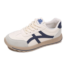 Vintage Striped Skate Sneakers