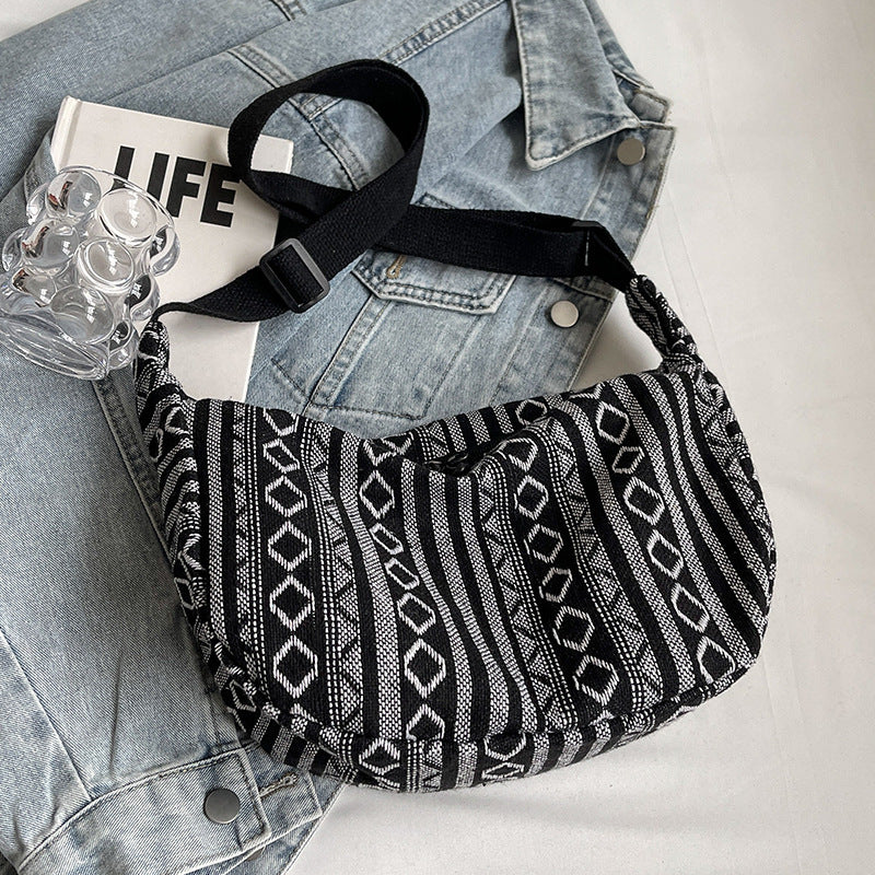Ethnic Style Crossbody Bag - fairypeony