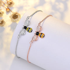 Bee-lieve in Yourself Bracelet - fairypeony