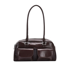 Aesthetic Ribbon Satchel Velvet Shoulder Bag