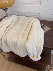 Womens Cable-Knit Sweater - fairypeony