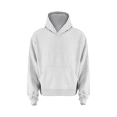 Heavyweight Cotton Hooded Sweatshirt Loose Fit Pullover