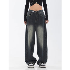 Vintage Light Wash Baggy Boyfriend Jeans