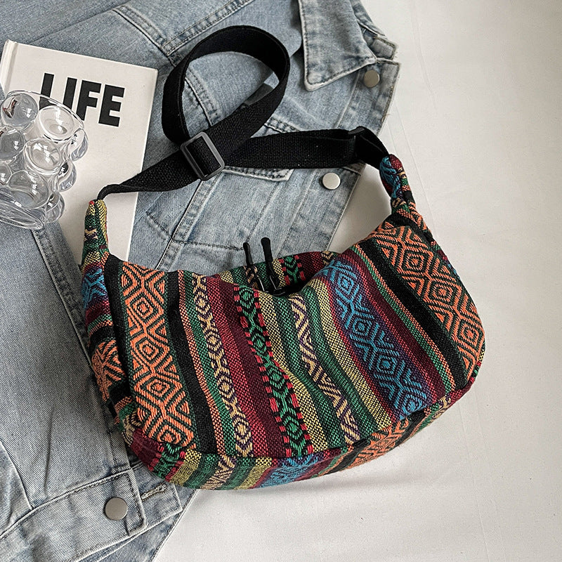Ethnic Style Crossbody Bag - fairypeony