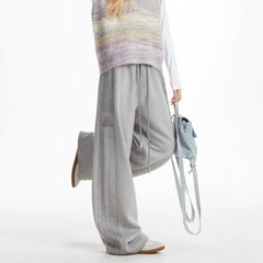 Vintage Striped Baggy Wide Leg Sweatpants