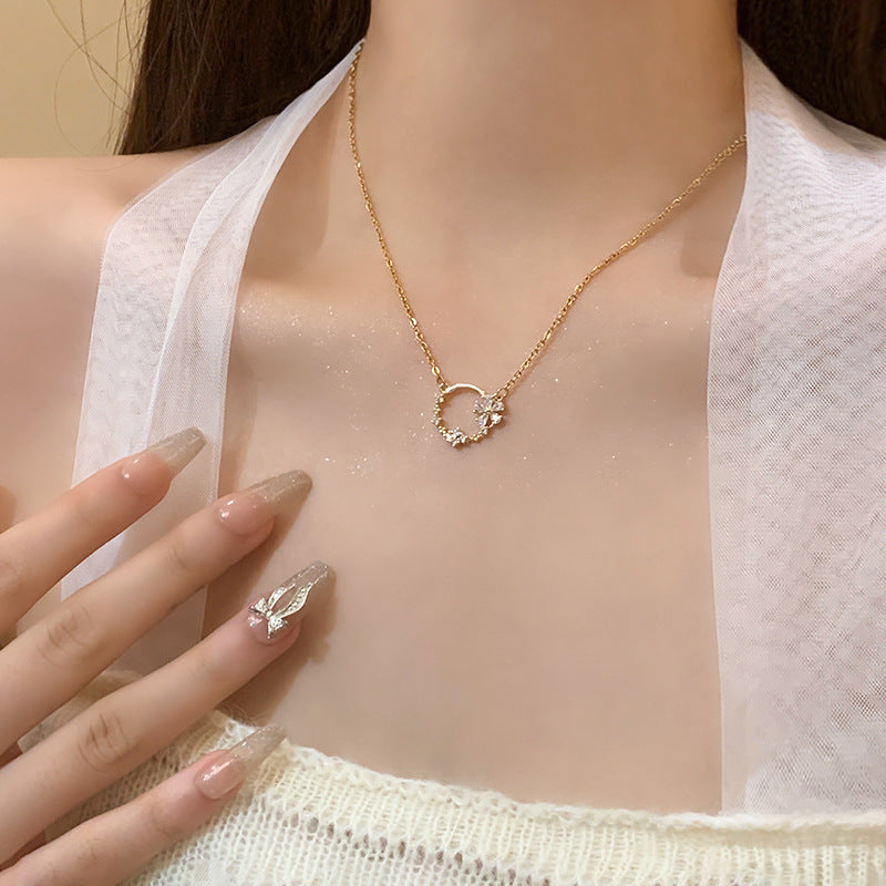 Aesthetic Titanium Steel Necklace - fairypeony