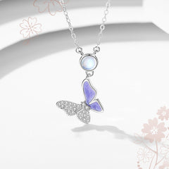 Aesthetic Silver Forest Necklace