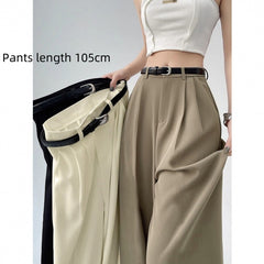 Casual High Waist Wide Leg Pants