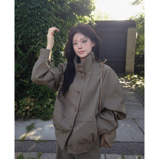 Short Trench Coat for Women