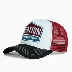 Letter Embroidery Hard Top Baseball Cap