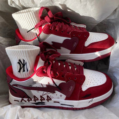 Skater Girl Patchwork Sneakers