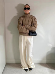 Casual loose-fitting jacket coat