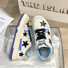 Skater Girl Aesthetic Star Sneakers