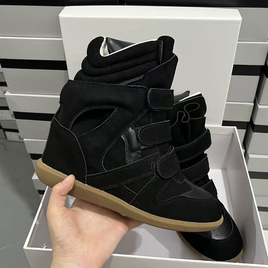 casual high-top sneakers