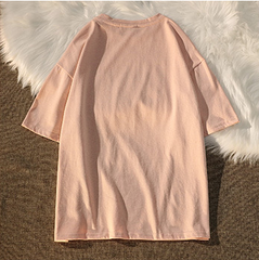 Aesthetic Print Oversized T-shirt - fairypeony