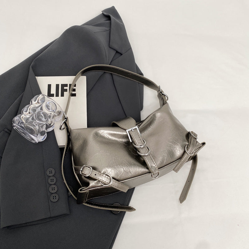 The Everyday Carryall Leather Shoulder Bag - fairypeony