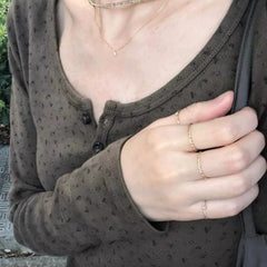 Vintage Floral Long Sleeve Slim Tee